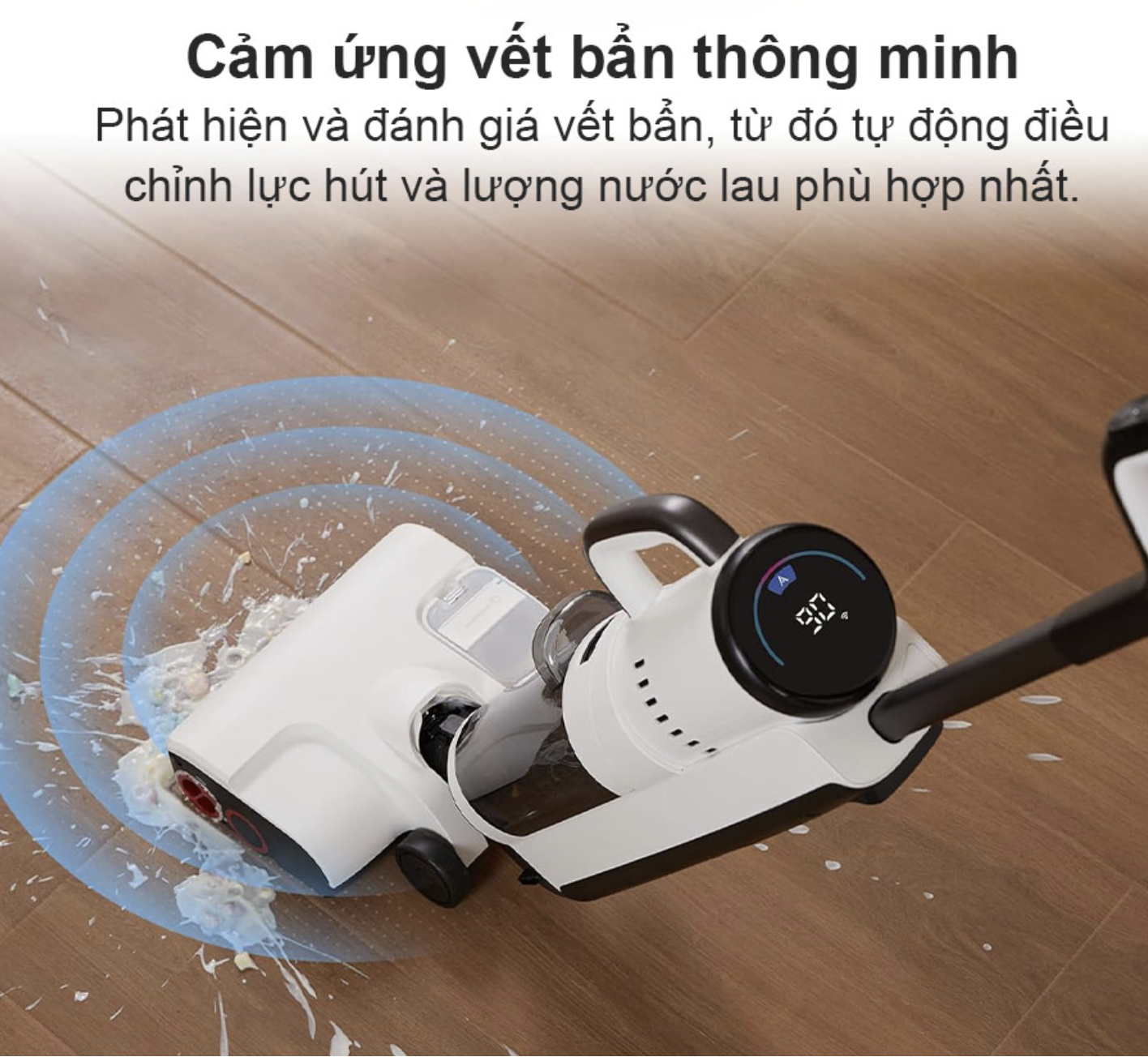 Máy Hút Bụi Lau Nhà Ướt Và Khô Xiaomi Roborock Dyad Pro Combo Làm Sạch 4 Trong 1 Tự Động Giặt, Sấy Kết Nối App Thông Minh - Hàng Chính Hãng