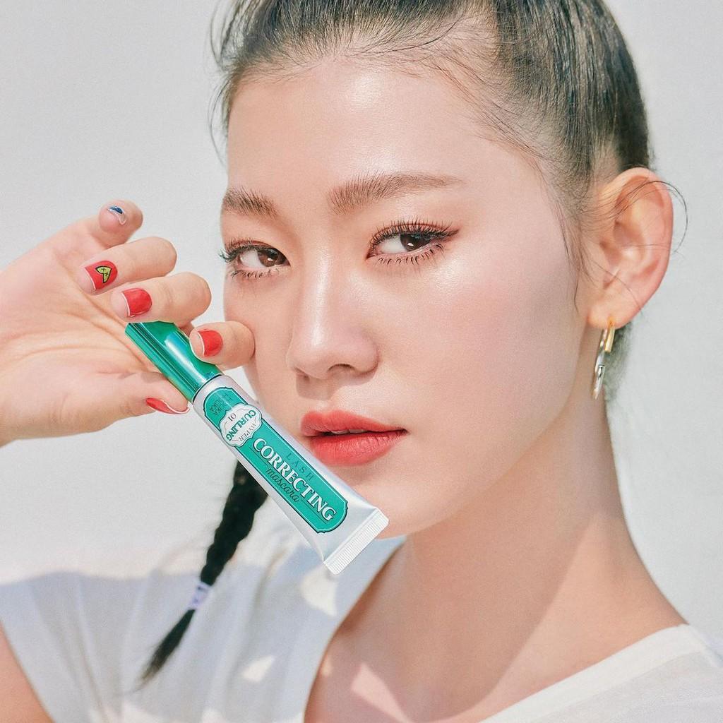 Mascara Không Trôi, Làm Cong Mi Kèm Tẩy Trang Chuyên Dụng Holika Holika Lash Correcting set 01 Hyper Curling _