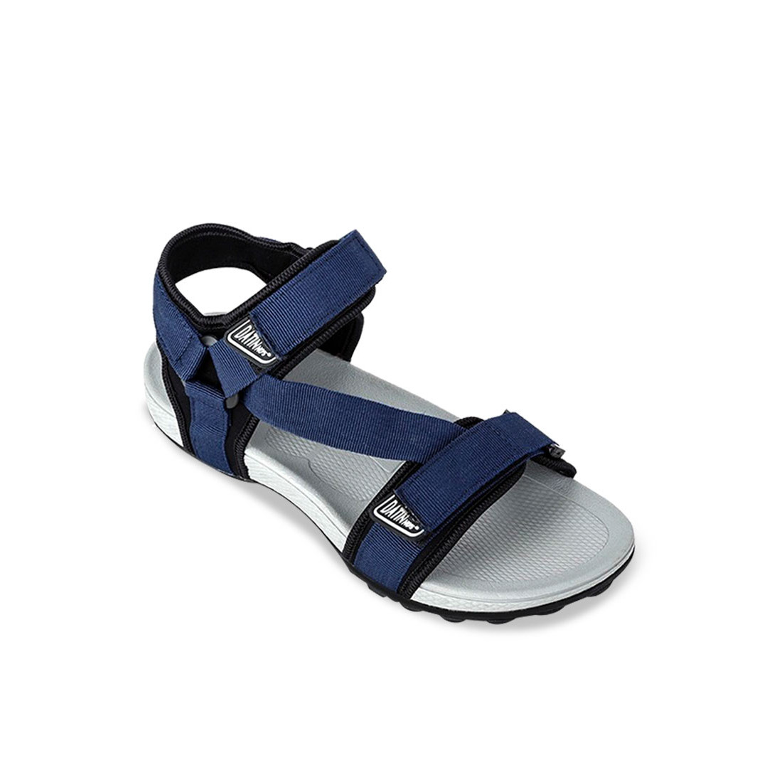 Giày Sandals Nam Quai Ngang DATINOS (Đen Xanh Rêu Xám) - SDDN103