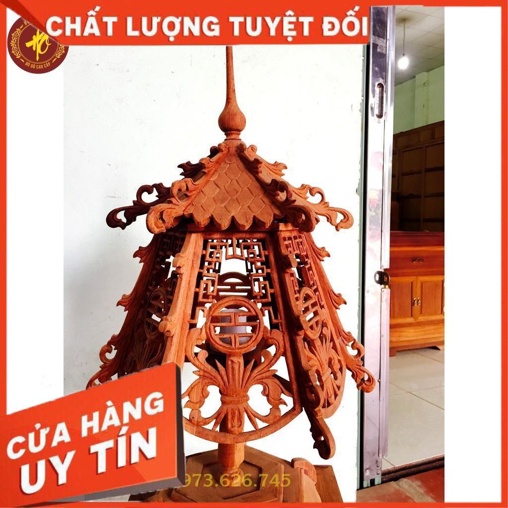 ĐÈN HOA DÂY GỖ HƯƠNG CAO CẤP
