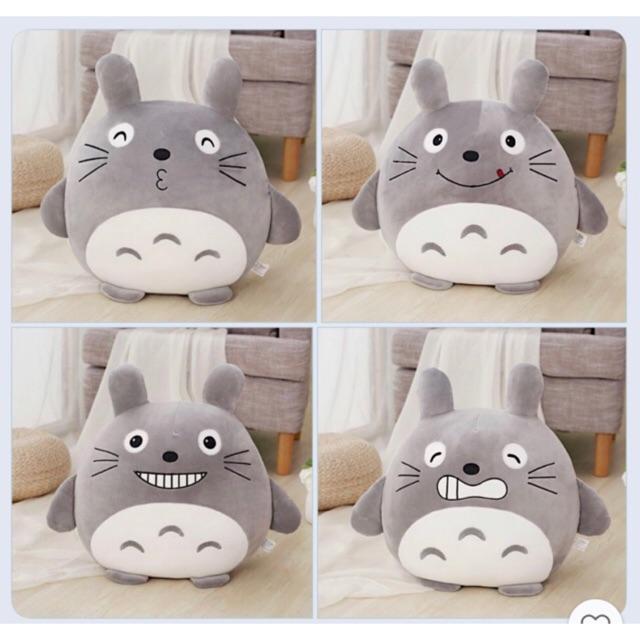 Bộ chăn gối văn phòng đa năng hình thú tròn totoro