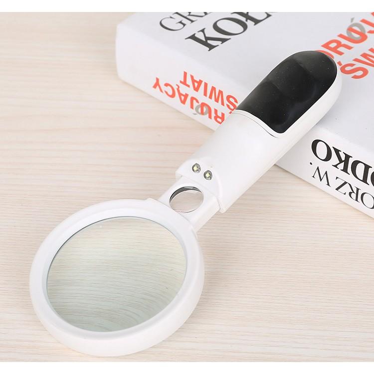 Kính lúp 3X-20X cầm tay có đèn 7B-5A