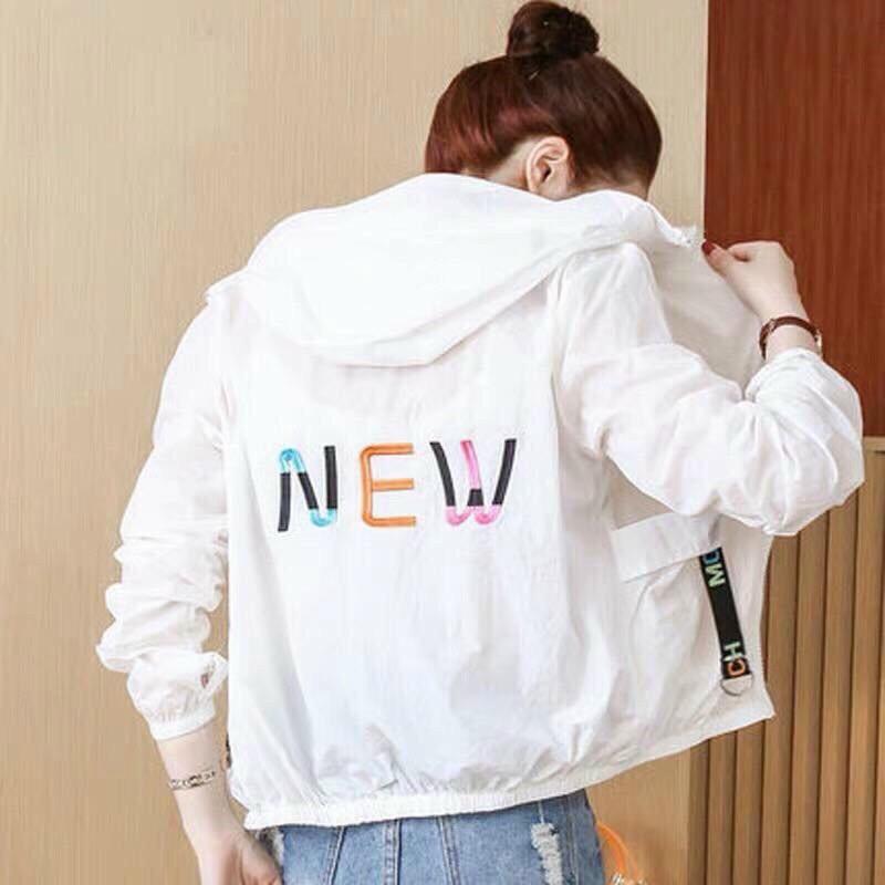 Áo khoác dù thêu CỰC ĐẸP