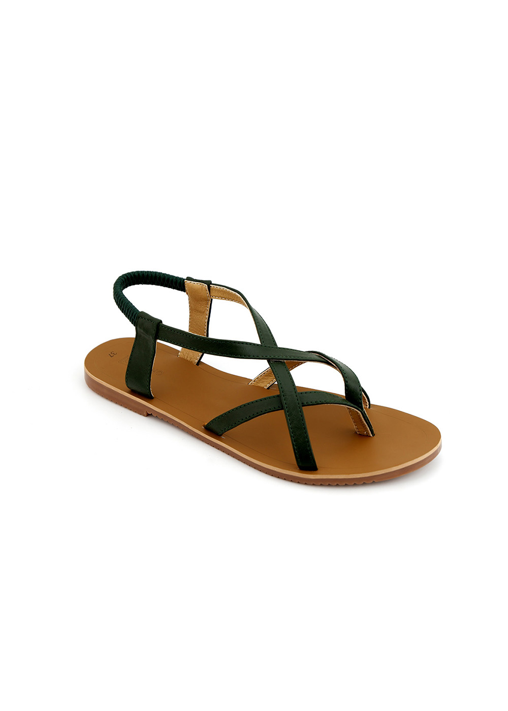 Sandal nữ chiến binh đế bệt, giày sandal xỏ ngón dây quai chéo cực xinh PABNO - PN15001