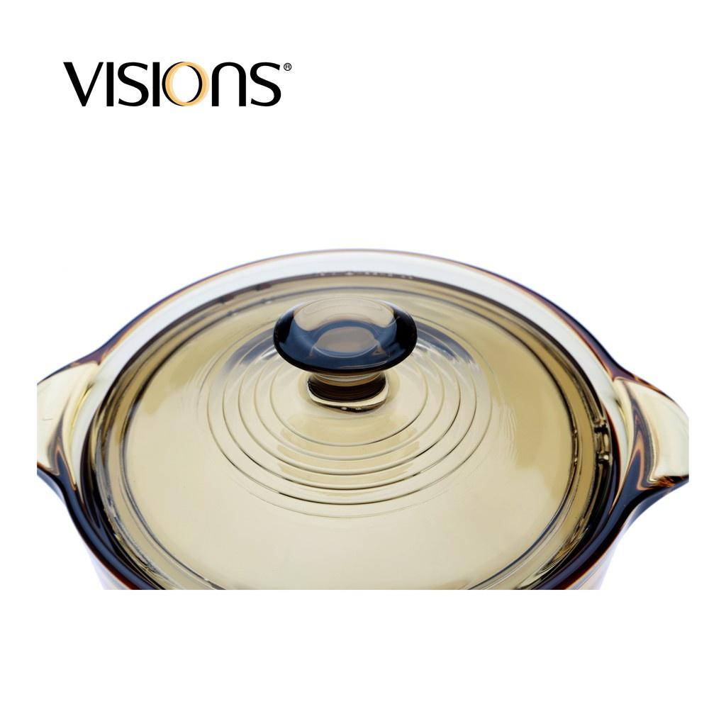 Nồi Thủy Tinh Visions VSF-12STW (1.2L) - Made in France - Phân phối bởi CTCP ABMA VN 15/2 Đoàn Như Hài, P12, Q4, TPH