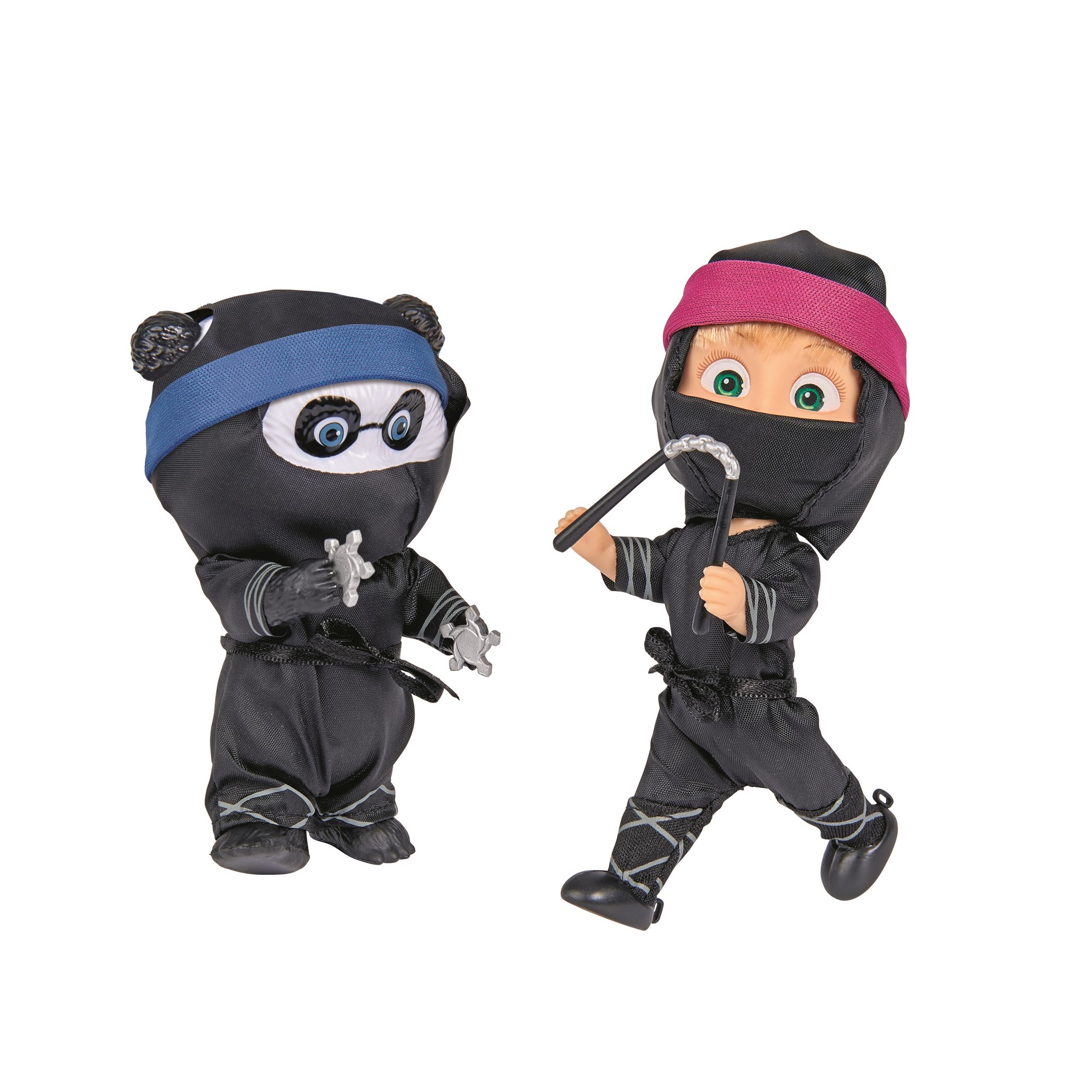 Đồ Chơi Búp Bê MASHA AND THE BEAR Masha Ninja 109301050 - Đồ Chơi Simba