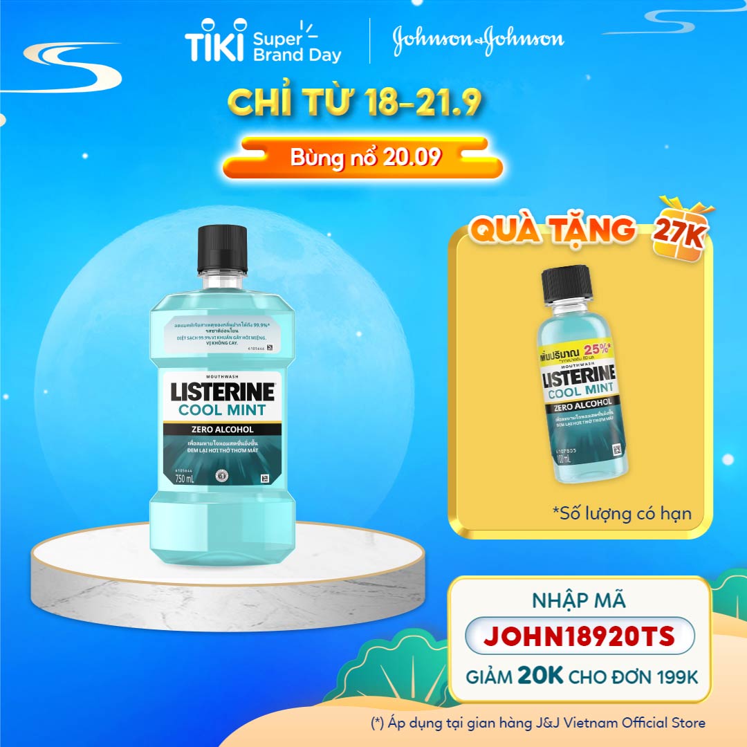 Nước Súc Miệng Listerine Zero (750ml) - 8850007813149