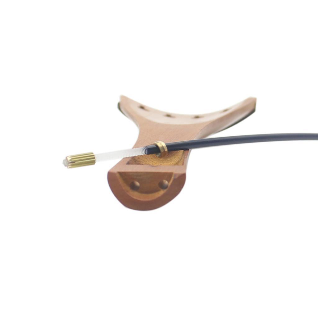 Professional 3/4 4/4 Violin Tailpiece + Tail Gut 4.72 x 2.36 x 0.39inch