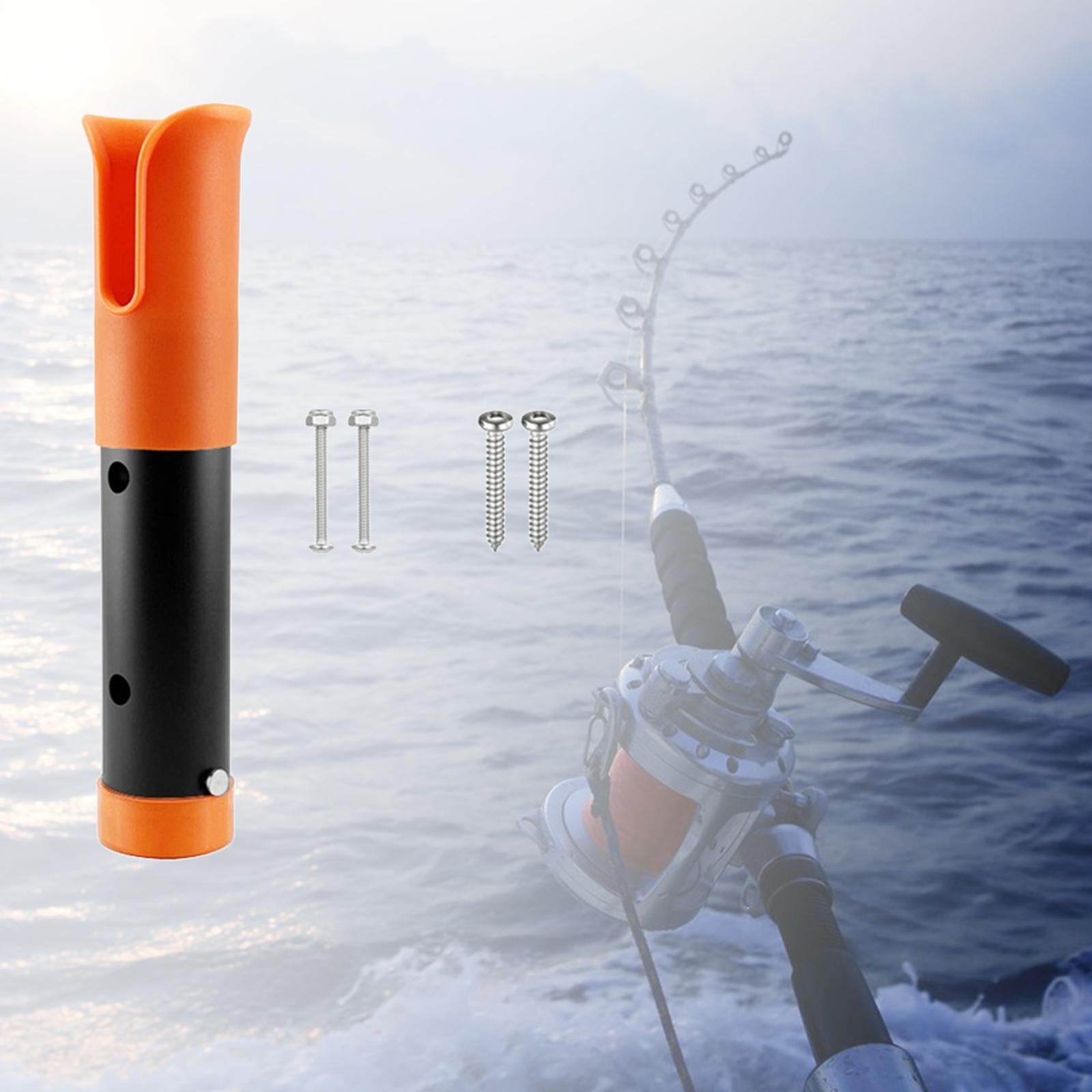 Fishing Rod Holder Racks Portable Fishing Rod Stand-Off Tube Rod Pole Holder Bracket Support