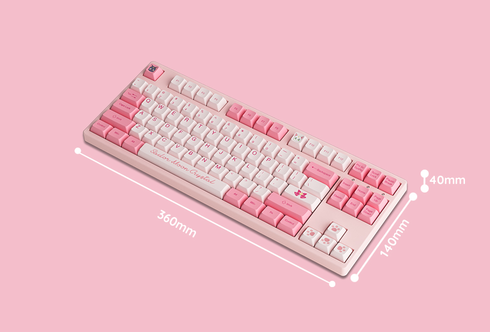 Bàn phím AKKO 3087 Sailor Moon Crystal, AKKO CS sw - Sakura