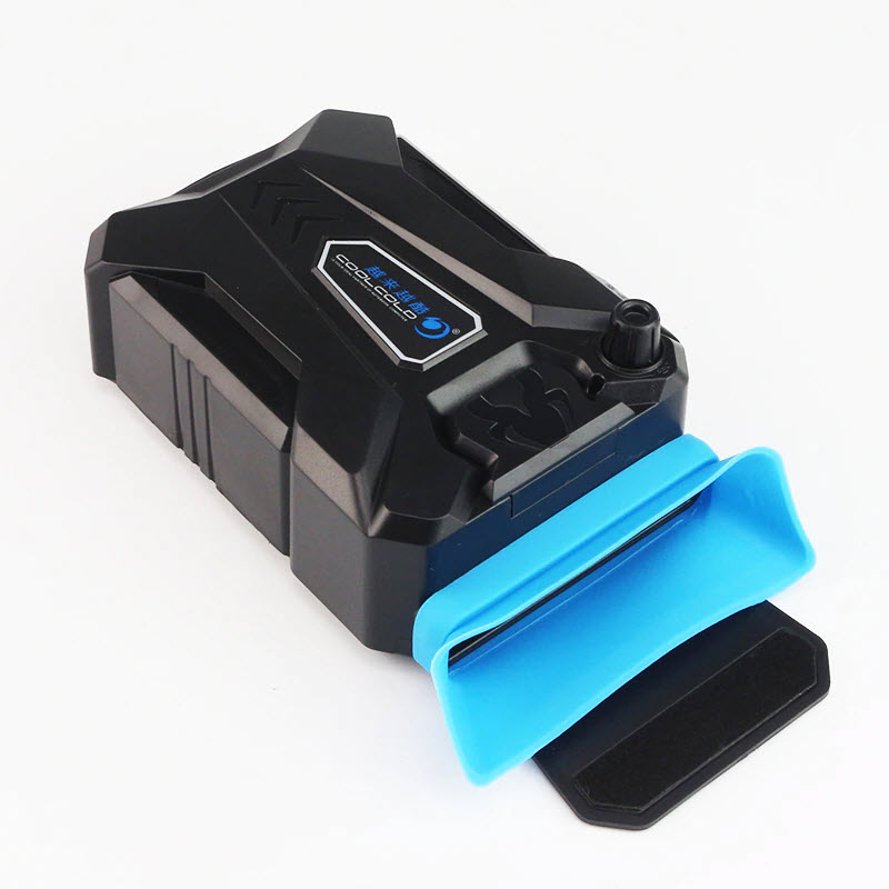 Quạt Hút Tản Nhiệt Laptop Chuyên Dụng Cao Cấp Cho Game Thủ CoolCold K27 Cắm Cổng USB - Kèm Bàn Di Chuột - Hàng Chính Hãng)