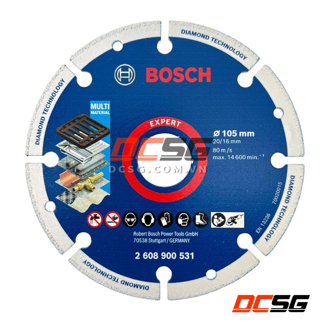 Đĩa cắt sắt kim cương đa năng 105x20/16mm Bosch 2608900531 | DCSG