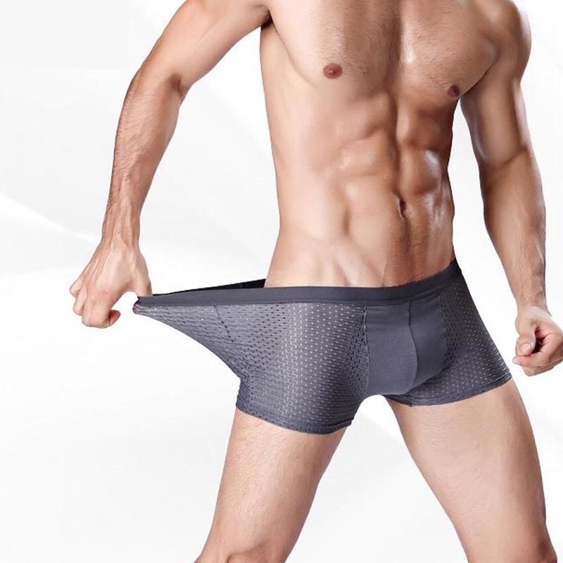 Combo 4 quần sịp đùi boxer thông hơi cao cấp dành cho nam
