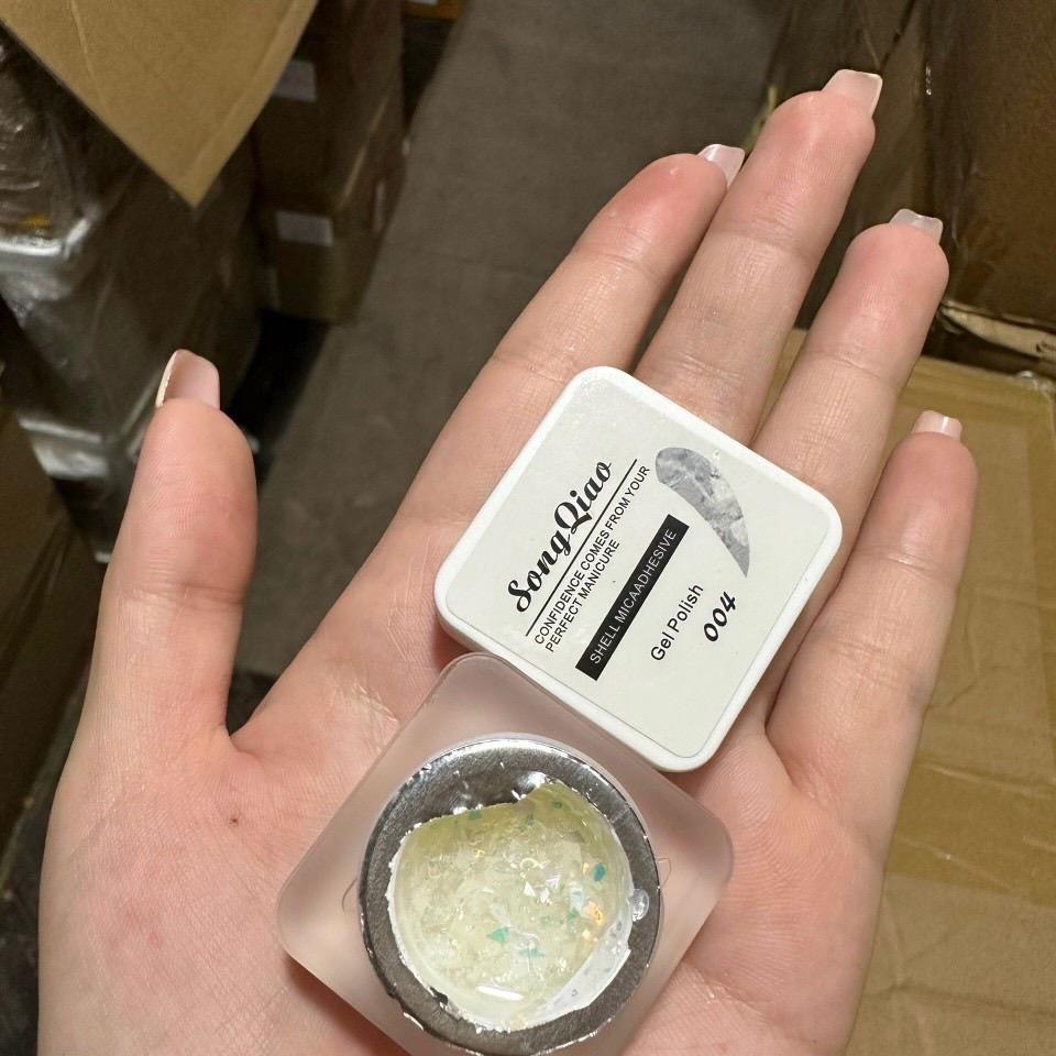 Gel Nhũ Xà Cừ Songqiao 8g Kim Tuyến Lấp Lánh, Dễ Sử Dụng Cho Người Mới Học Làm Nail, Hiệu Ứng Tuyết Ánh Xà Cừ Nữ khảm  xà Sơn Gel