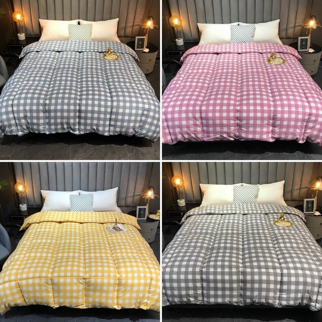 Chăn Lông Vũ Hàng Kẻ Siêu Hot, Siêu Ấm Áp Đầy Đủ 4 Tone Màu Cho Khách Chọn Lựa