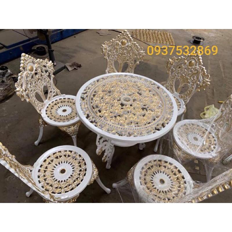 Xich đu nhôm đúc nghệ thuật cho sân vườn