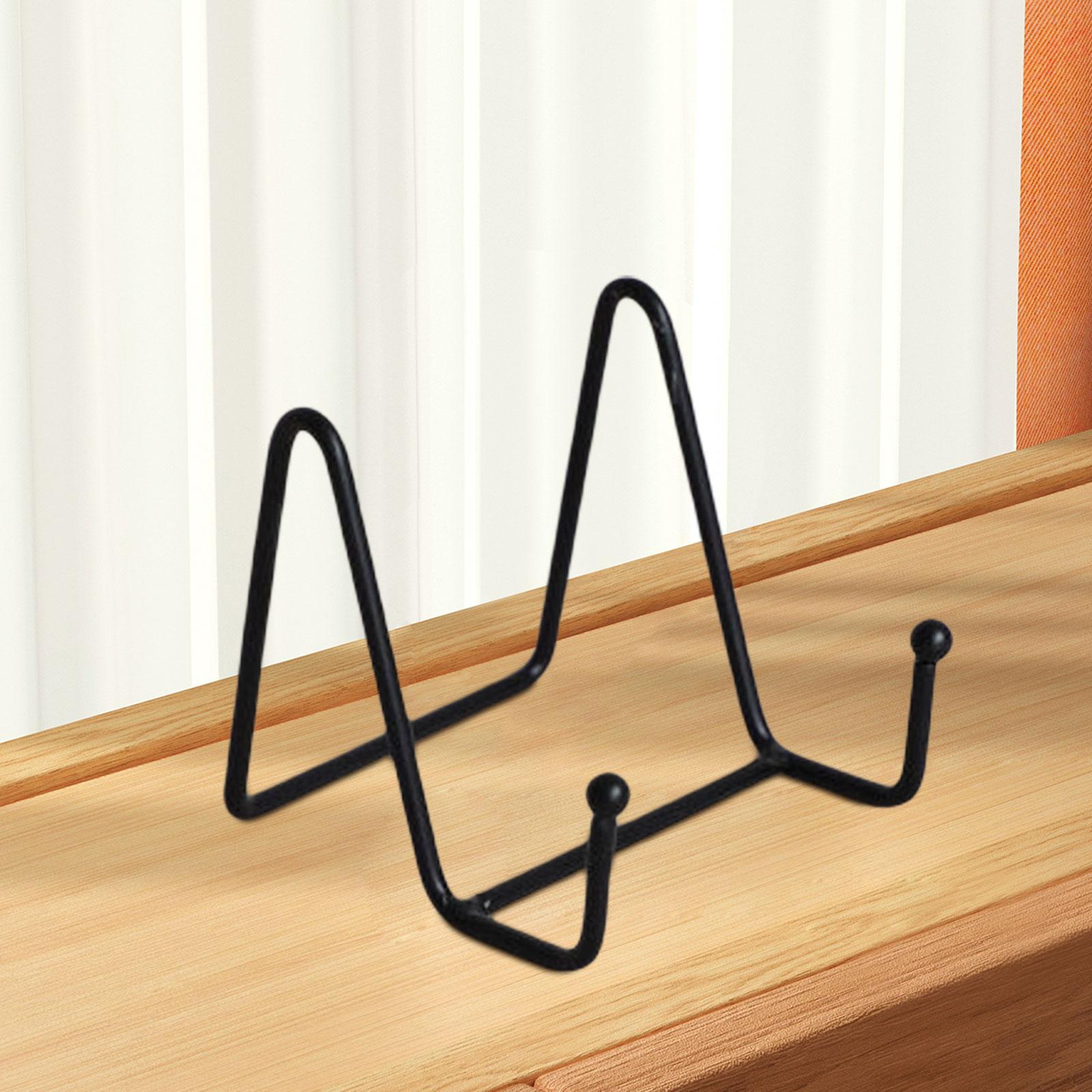 Plate Stand for Display Picture Frame Stand for Living Room Cabinet Tabletop