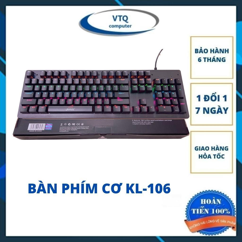 Bàn phím cơ máy tính KL-106 nhiều chế độ khác nhau chơi Game dùng văn phòng cực mượt