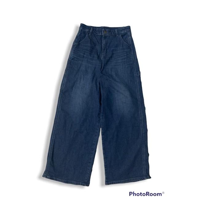 Quần jean ống rộng unisex C-17 xuất Nhật
