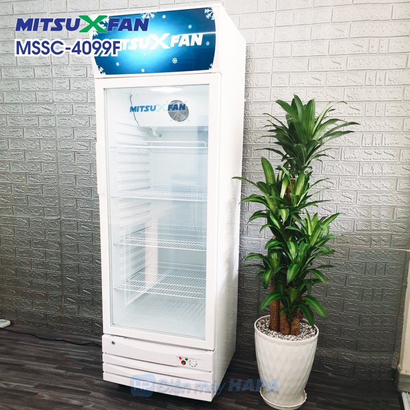Tủ Mát Cao Cấp MITSUXFAN MSSC-4099GWEI 400 Lít, Digital Inverter, Công Nghệ LOW-E, Kính Cường Lực Kép - Hàng Chính Hãng