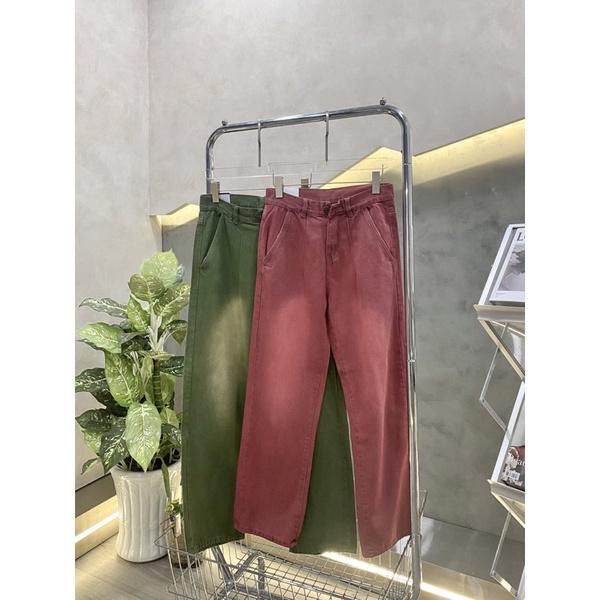Baggy jeans quần jeans nam màu lạ phong cách