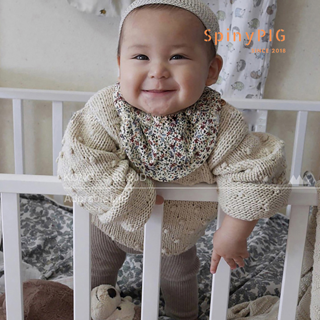 Yếm tròn style Hàn Quốc cho bé cotton cao cấp cực đẹp