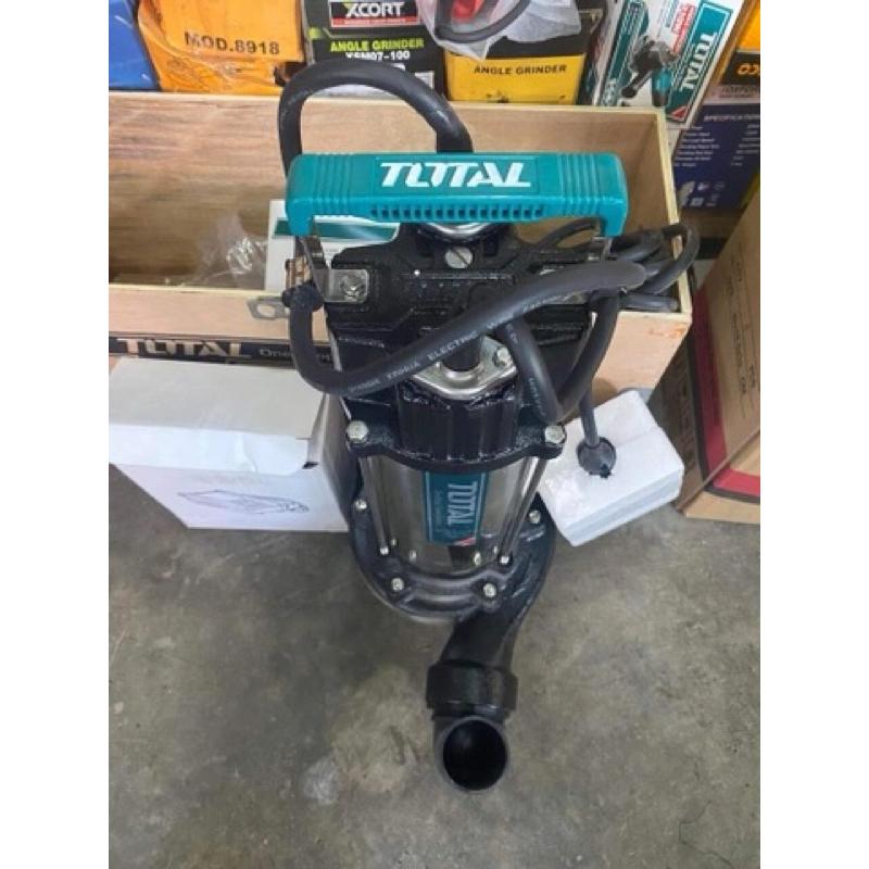 MÁY BƠM CHÌM NƯỚC THẢI BH 3 THÁNG 1500W TOTAL TWP7150026 - HÀNG CHÍNH HÃNG