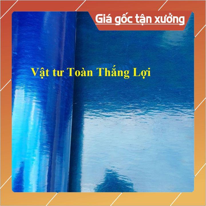 ( Khổ cao 1,2m x dày 8dem) Tôn nhựa lấy ánh sáng màu xanh che nắng mưa đều được