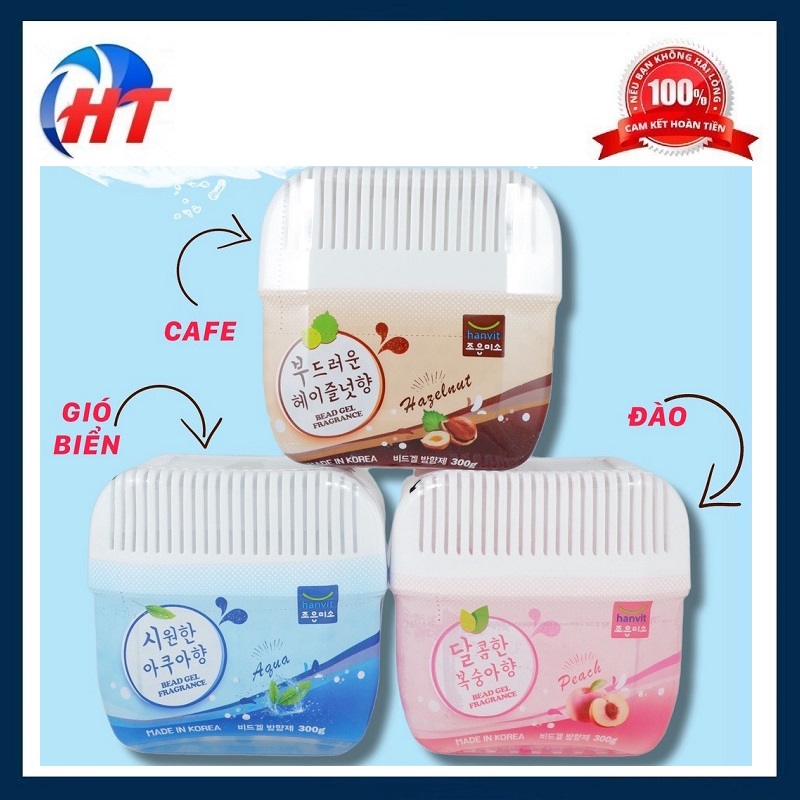 GEL SÁP THƠM HÀN QUỐC SIÊU KHỬ MÙI HANVIT 300G  - HT