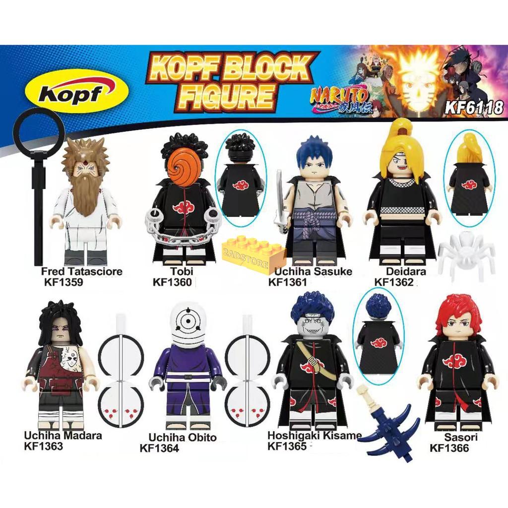 Đồ chơi lắp ráp Lego Minifigures - Naruto Manga Anime Mẫu 1 - Trò chơi lắp ráp mô hình nhân vật