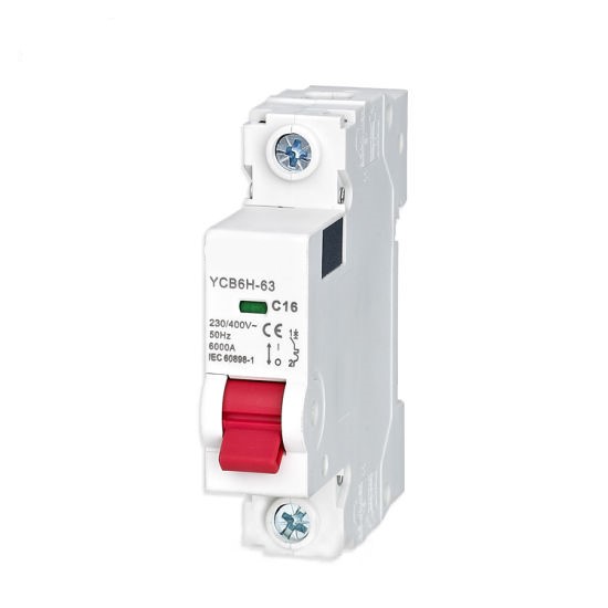 Cầu dao đóng ngắt, Aptomat, CB tép 230V/400AC 1P 16A-63A