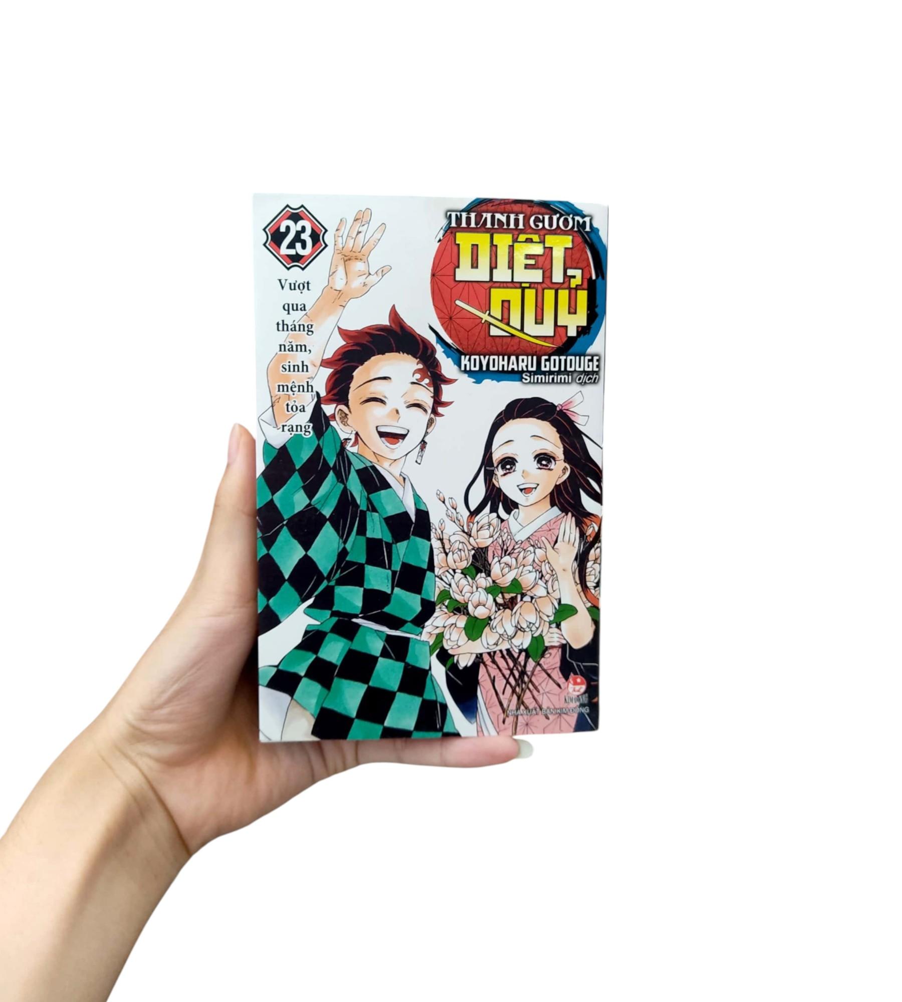 Sách - Thanh Gươm Diệt Quỷ - Kimetsu No Yaiba - Tập 23 - Vượt Qua Tháng Năm, Sinh Mệnh Tỏa Rạng (Tái Bản 2025)