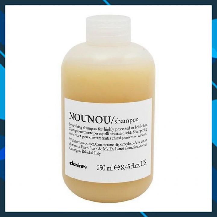 Dầu Gội Davines Nounou Shampoo Cho Tóc Khô Xơ Hư Tổn Do Hóa Chất Uốn Duỗi Nhuộm Ý 250Ml