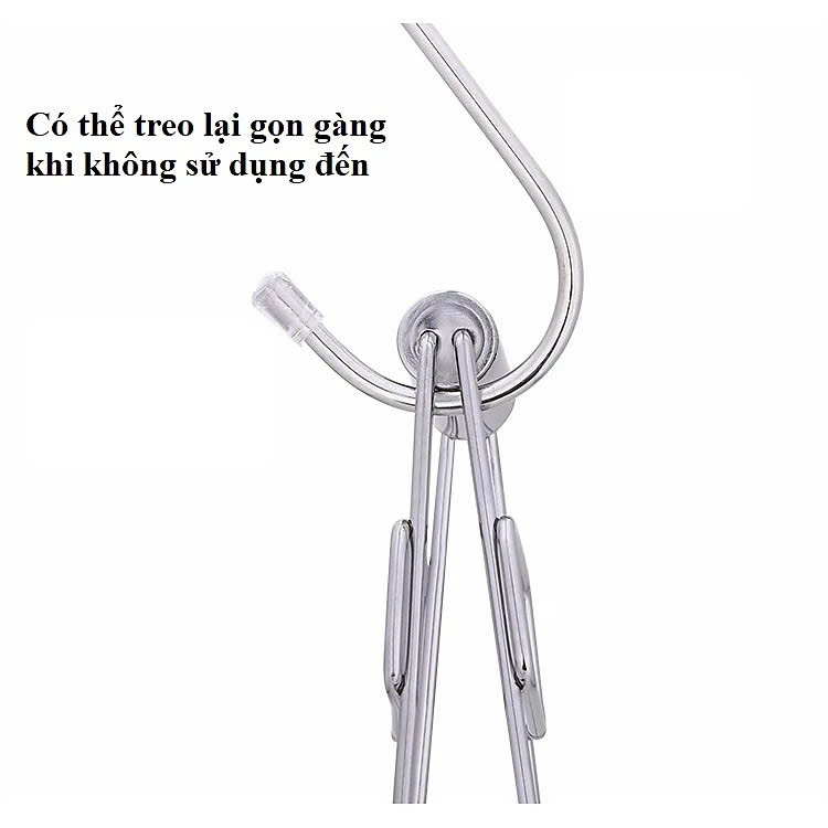Dụng cụ gắp đồ nóng INOX BẠC