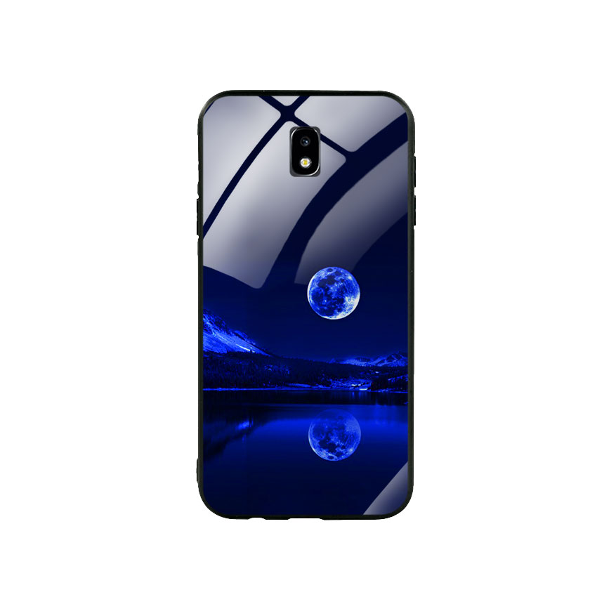 Ốp Lưng Kính Cường Lực cho điện thoại Samsung Galaxy J7 Pro -  0269 MOON02