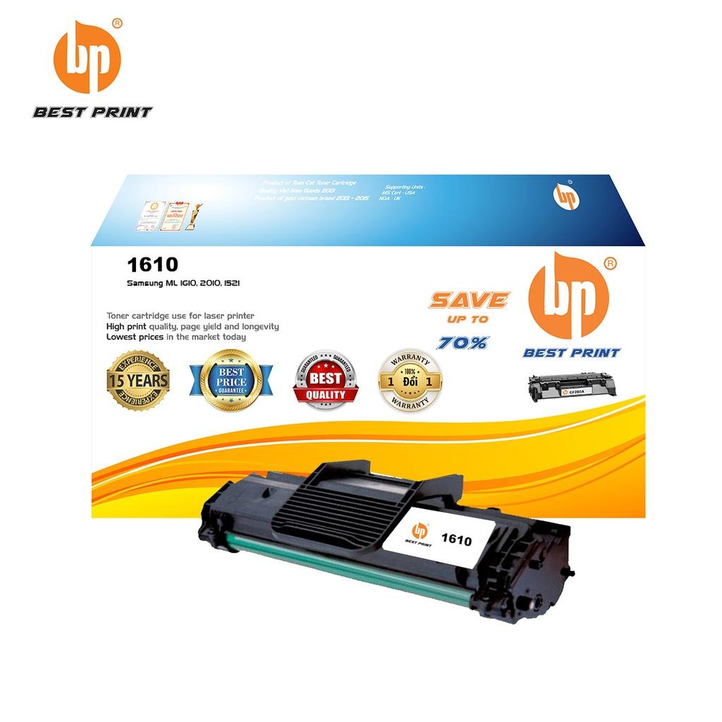 Hộp mực in BEST PRINT 1610 dùng cho máy in Samsung ML 1610, 2010, 1521 - HÀNG CHÍNH HÃNG