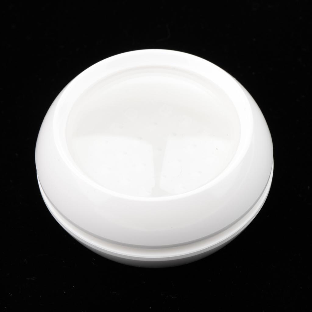 Empty Loose Powder Case with Sifter Lids Refillable Cosmetic Jars Travel 50g