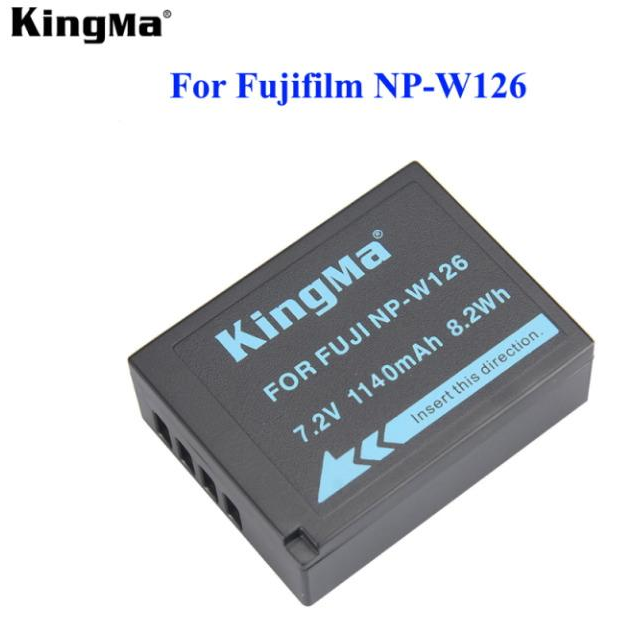 Pin Máy Ảnh KingMa NP-W126 - Hàng chính hãng 