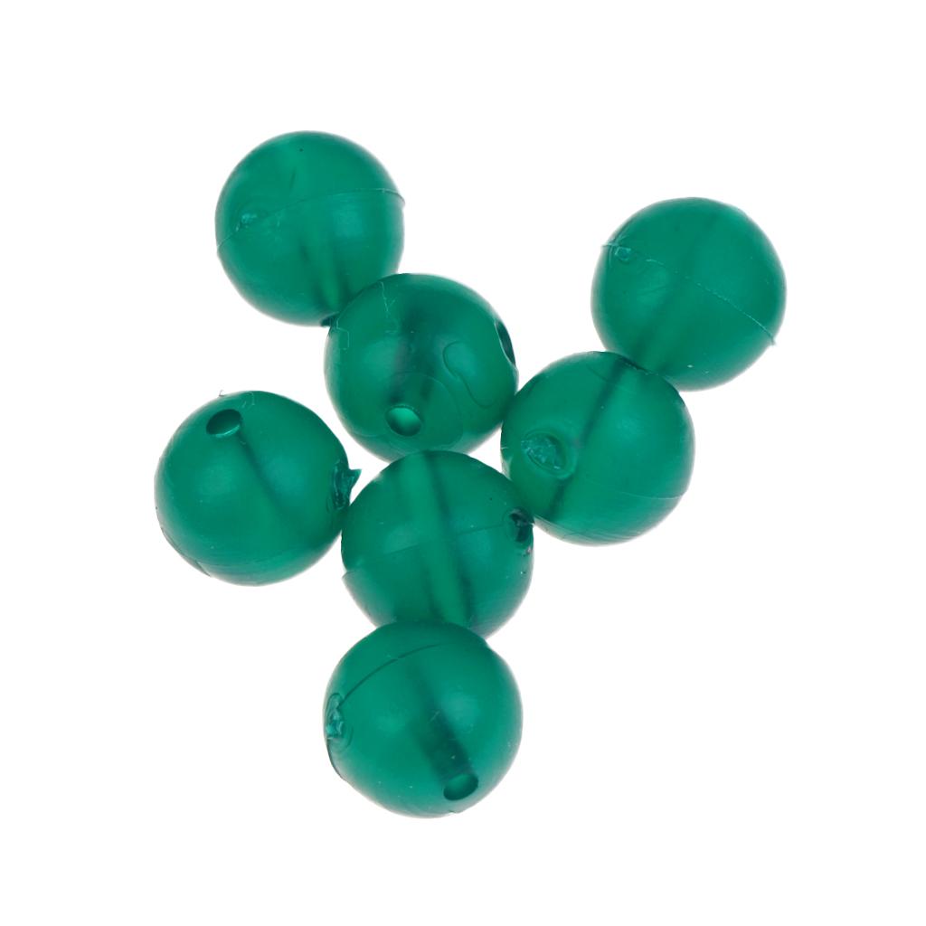50x Carp Fishing Rubber Beads Terminal End Tackle Accessories