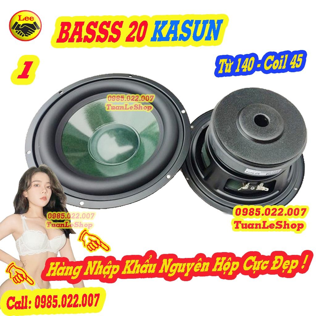 01 LOA BASS 20 KA SUN MÀNG XANH TỪ 140MM COIL 45 – GIÁ 01 LOA BASS 2 TẤC