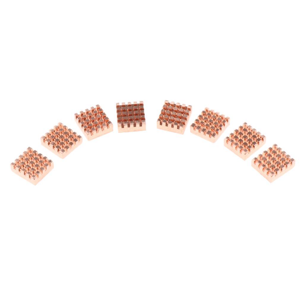 8x Copper Memory Chipset Cooler Heat