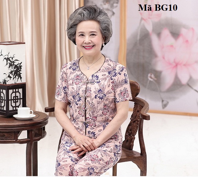 Bộ Đồ mặc nhà Cho Người Già - BG10