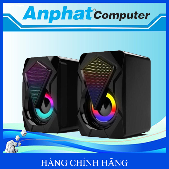 Loa Máy Tính Mini Leerfei X1 có Led Trắng/Đen/Hồng – Hàng Chính Hãng