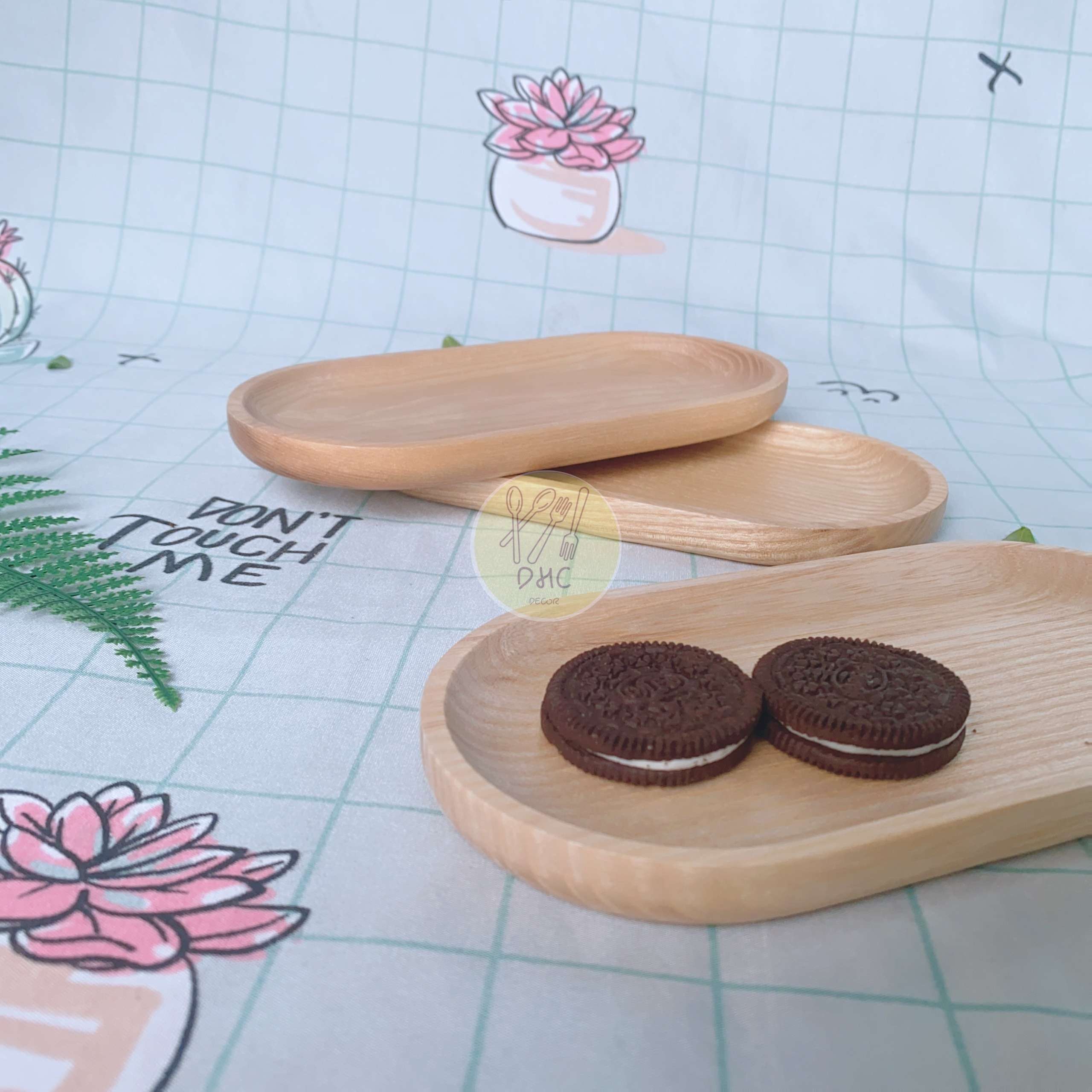 Khay Oval gỗ Tần Bì nguyên khối I Khay gỗ đựng đồ ăn ,Decor trưng bày, chụp hình sản phẩm