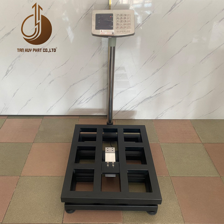 Cân Điện Tử Tính Tiền JPS - Mặt Bàn Cân 500x600MM - Đầu Chống Nước