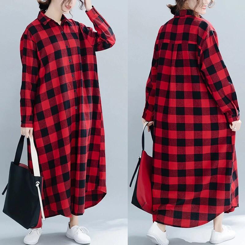 ĐẦM CARO BIGSIZE TO LL640