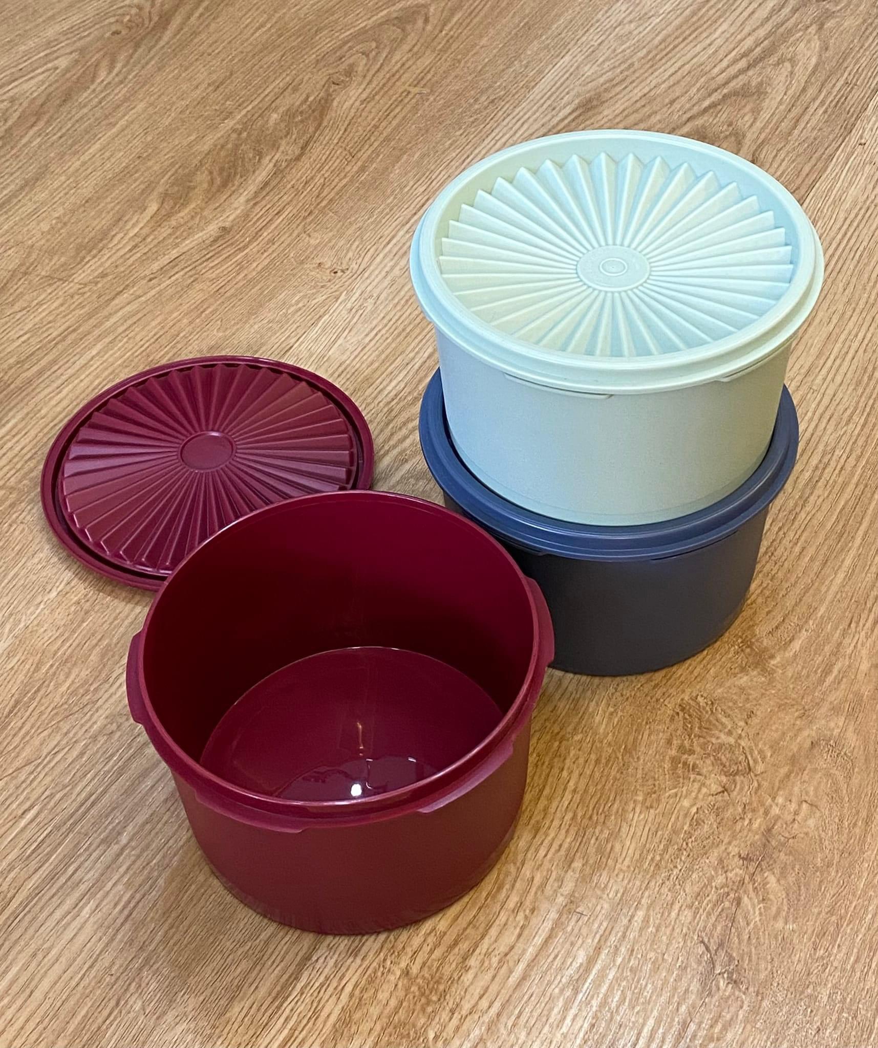 Bộ Hộp Bảo Quản Thực Phẩm Tupperware Mini Deco - Kín Nước - Đóng Hộp Chỉ Một Nút Ấn