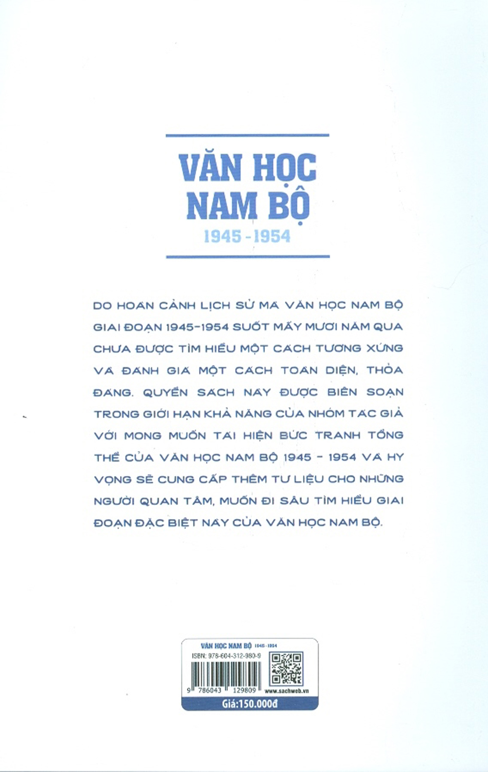 Văn Học Nam Bộ 1945 - 1954