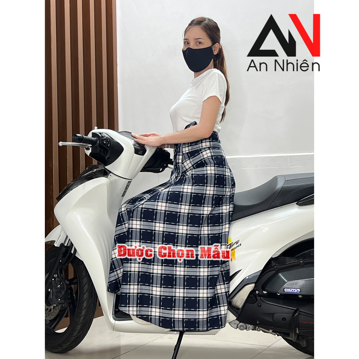 Chân váy chống nắng cột dây freesize-được chọn mẫu