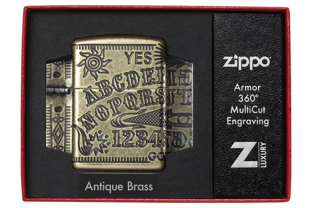 Bật Lửa Zippo Ouija Board Design 49001